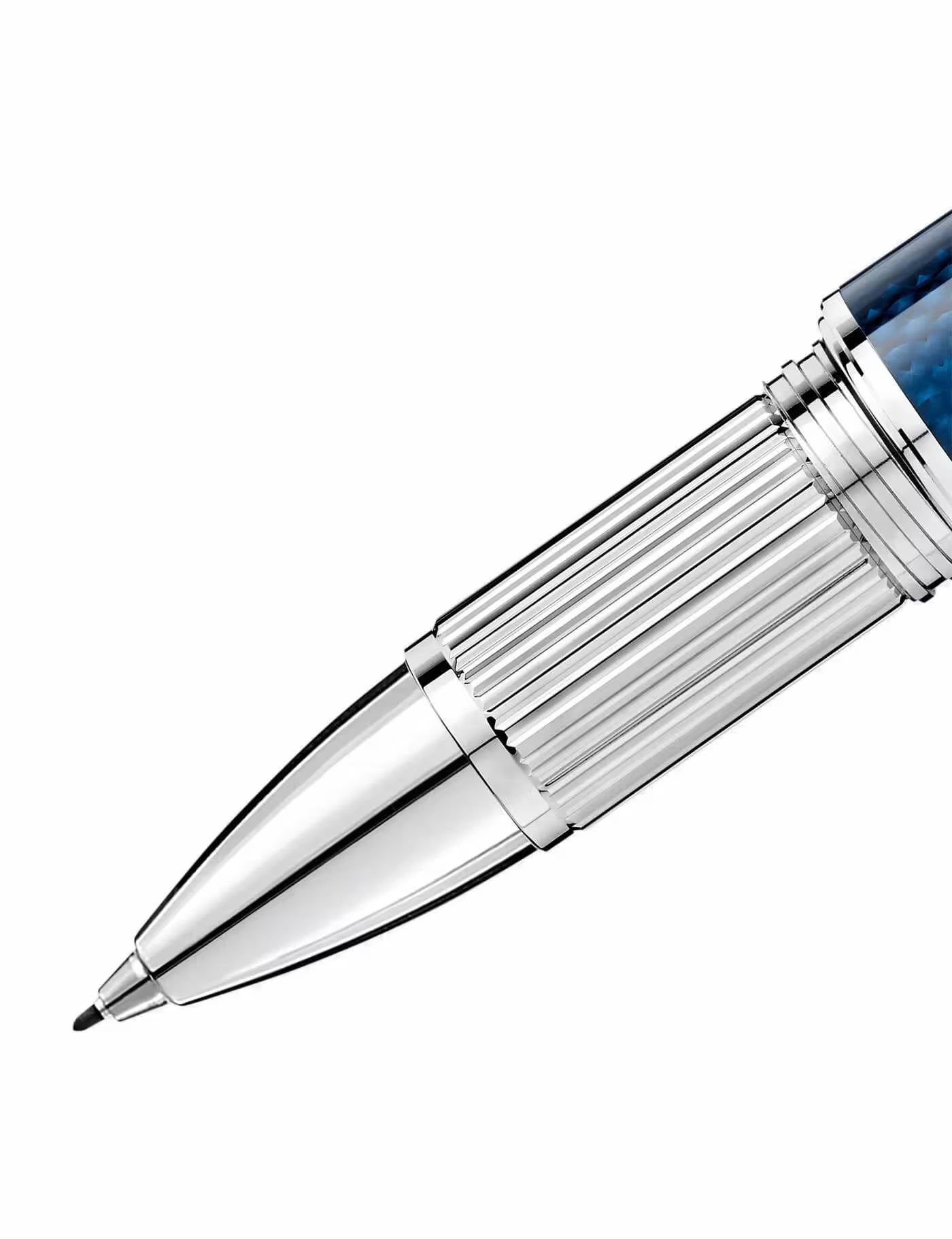 Penna Roller Montblanc Starwalker Blue Planet Metal Douè