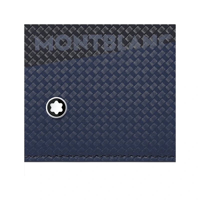 Portafogli Montblanc Extreme 2.0 Portafoglio Pelle Nera / Blu