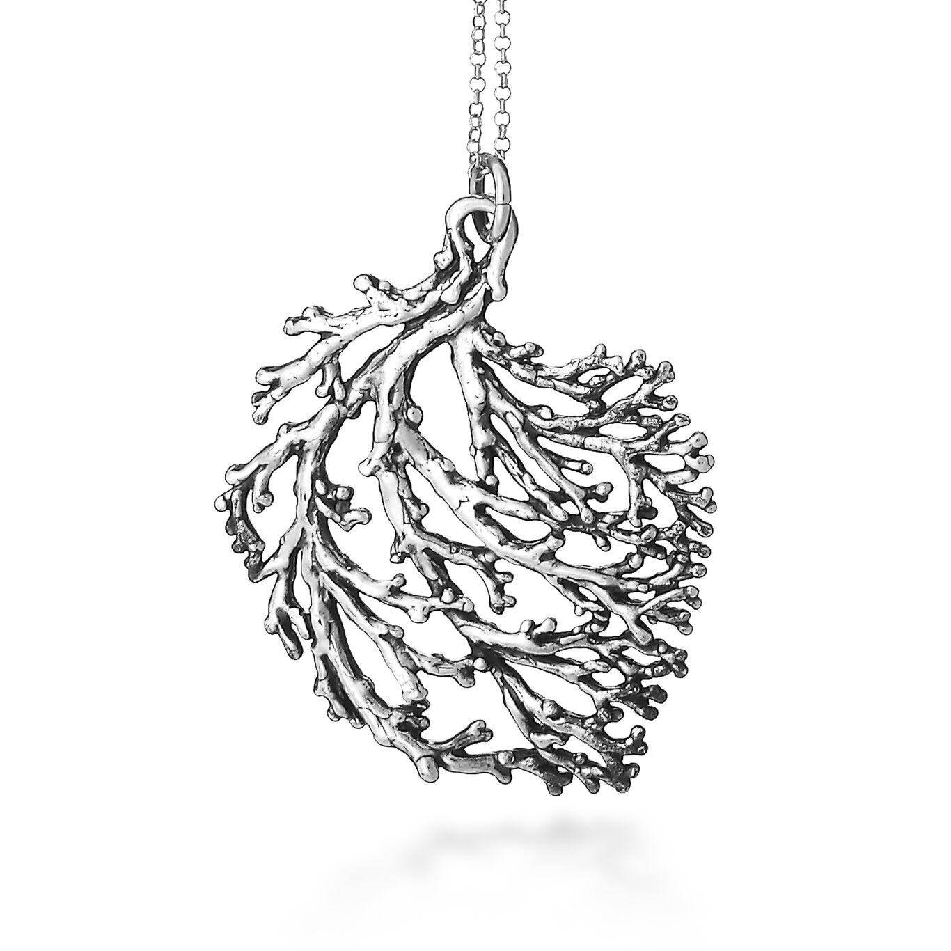 Collana Giovanni Raspini Mare Pendente Coral Con Catena