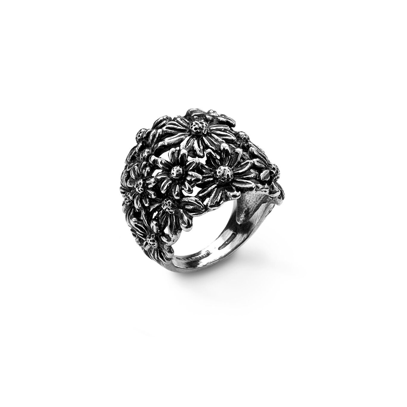 Anello A Fascia Giovanni Raspini Margherite 14