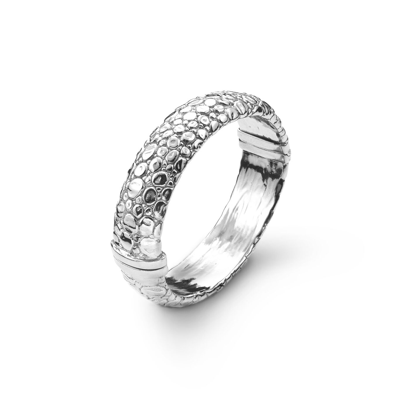 Bracciale Rigido Giovanni Raspini Coccodrillo Bangle Moon Crocodile Grande