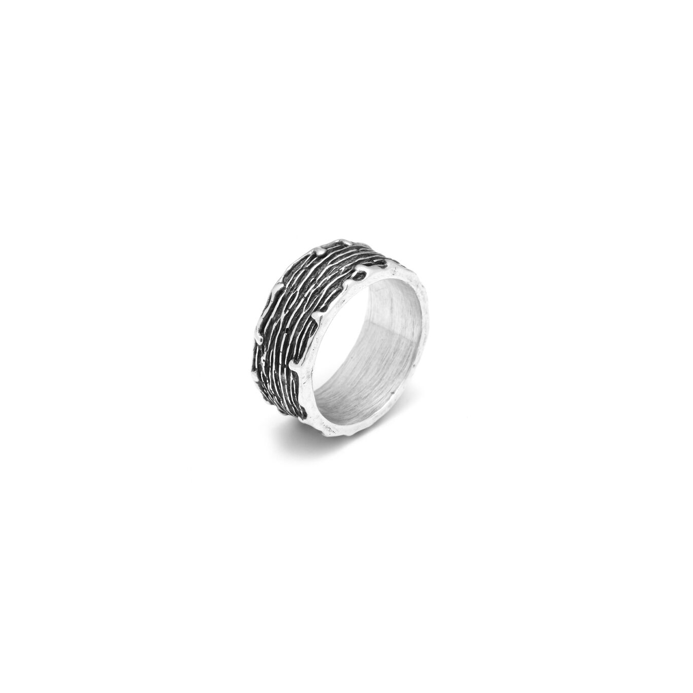Anello A Fascia Giovanni Raspini Uomo Anelli Graffiato 24