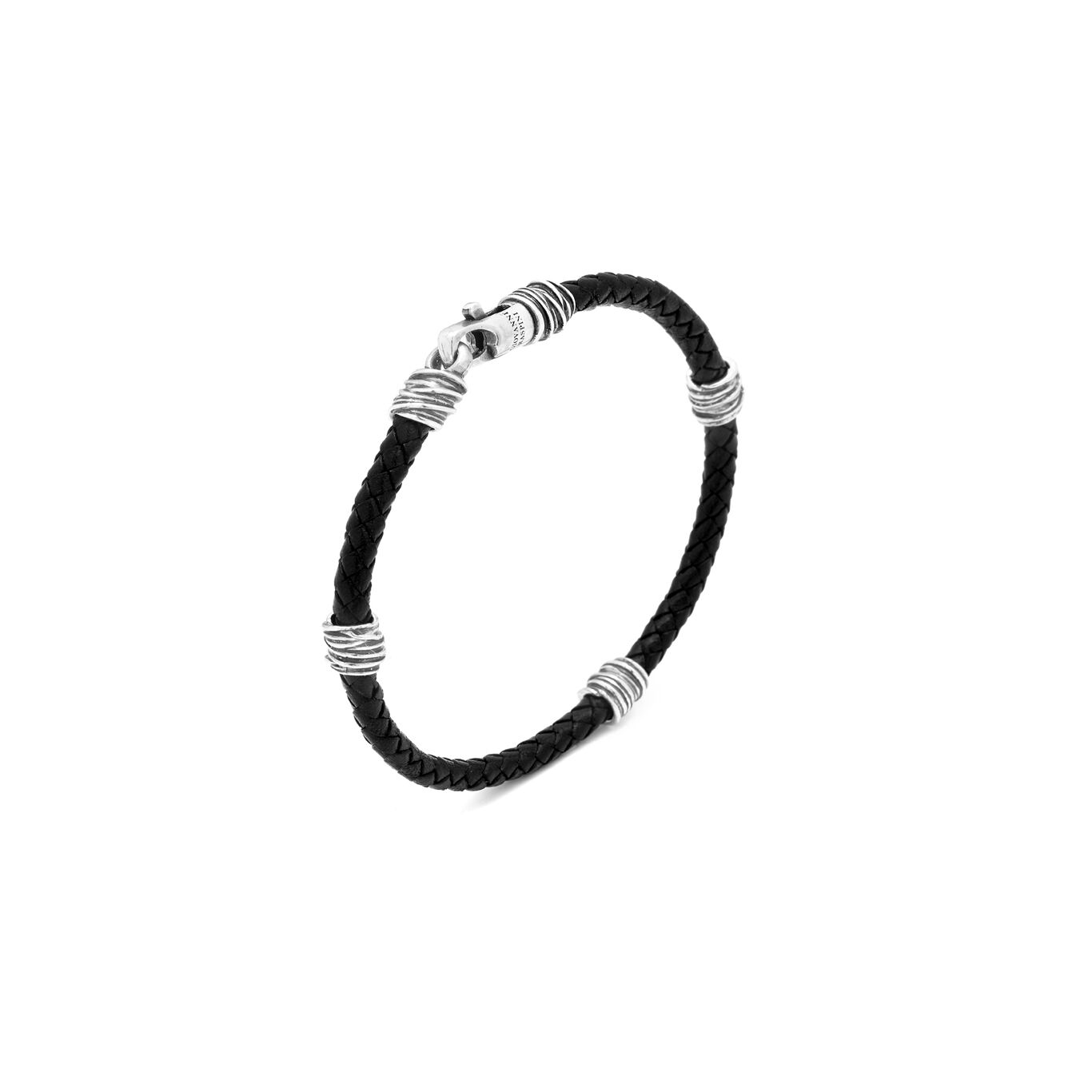 Bracciale Giovanni Raspini Uomo Bracciali Cuoio Fili