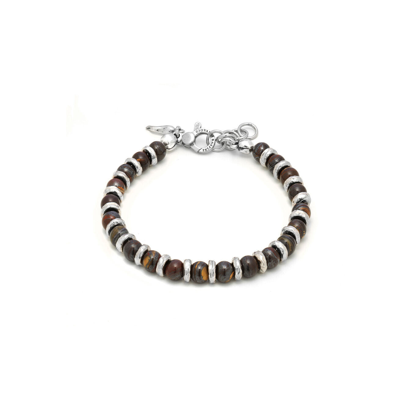 Bracciale Giovanni Raspini Uomo Tango Occhio Di Toro
