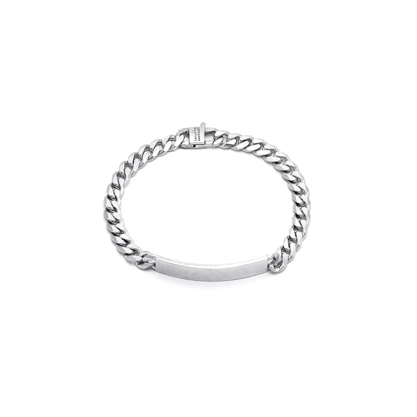 Bracciale Giovanni Raspini Uomo Catene Grumetta Piastrina