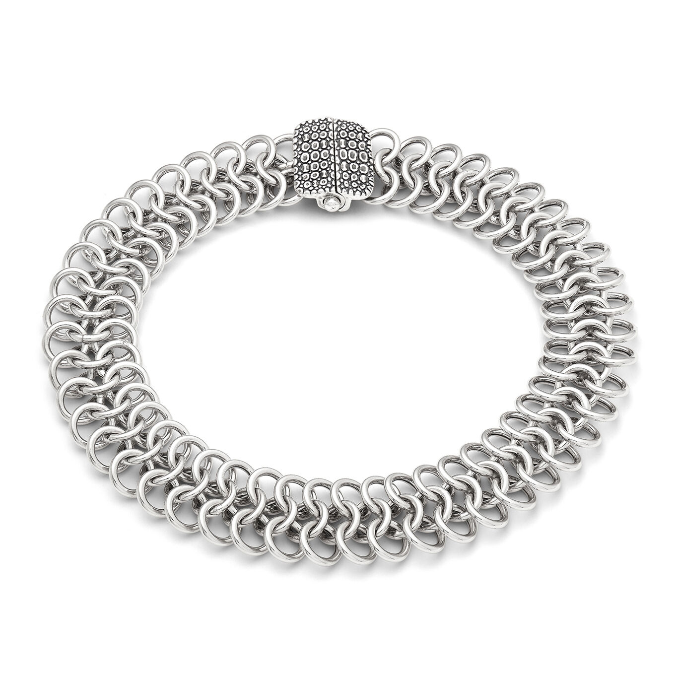 Collier Giovanni Raspini Collana in Argento Alligator