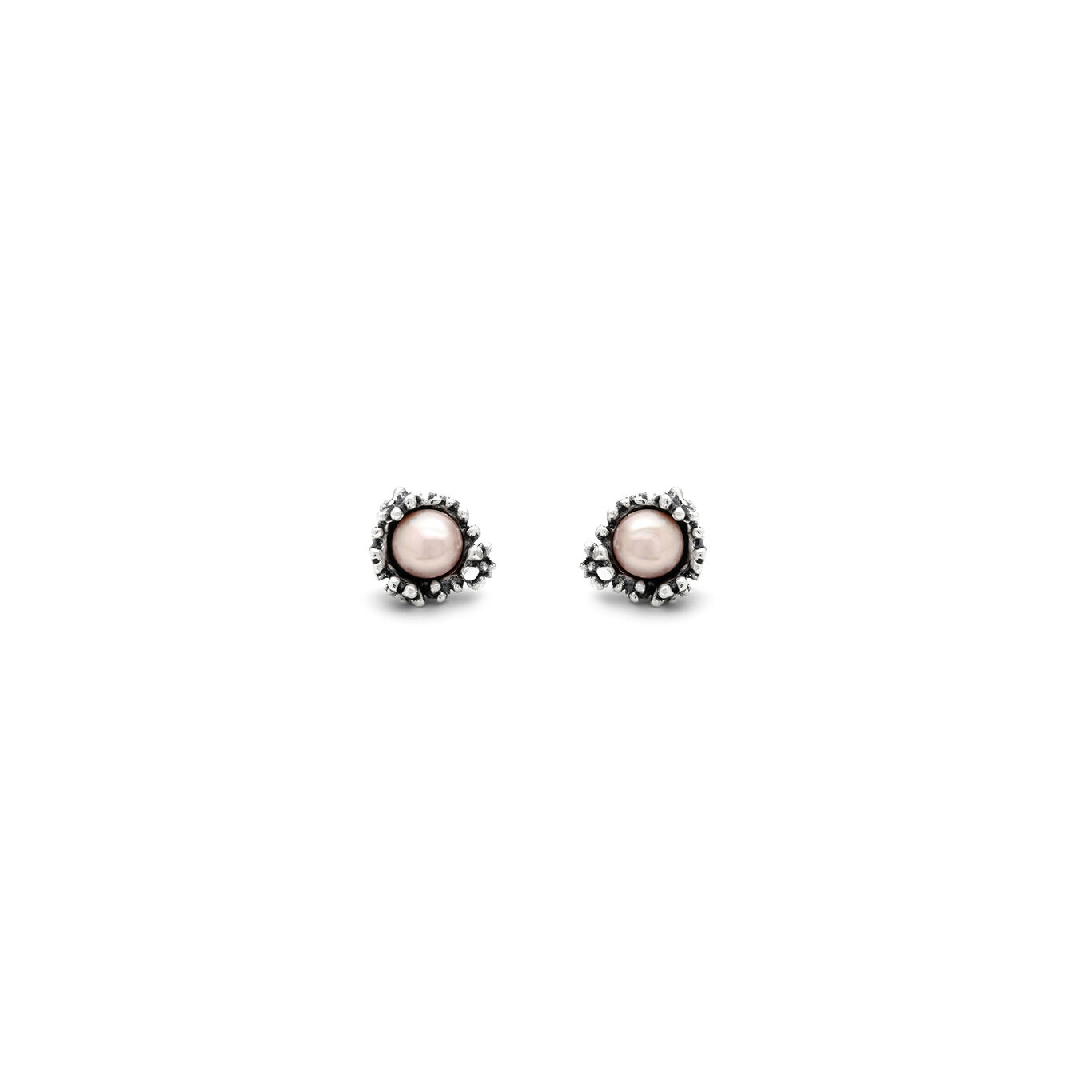 Orecchini a Lobo Giovanni Raspini Blossom Mini Argento 925 e Perle naturali