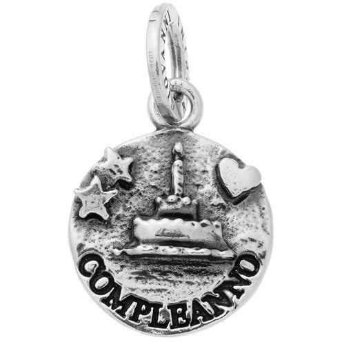 Charm Giovanni Raspini Grandi Eventi Medaglia Compleanno Argento 925