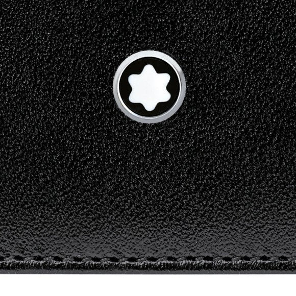 Portacarte Di Credito Montblanc Meisterstuck Nero 6 Scomparti