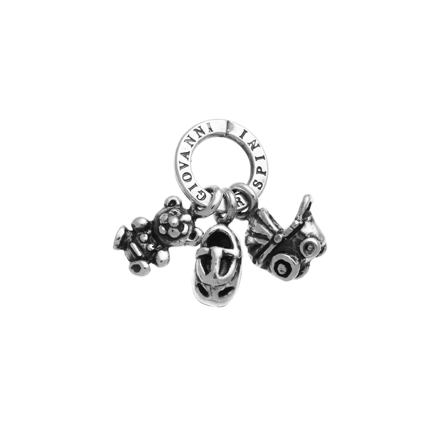 Charm Giovanni Raspini Tris Baby Argento 925