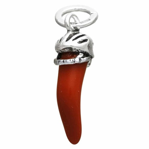 Charms Giovanni Raspini Charm X03159 Corno Rosso Casco Bici