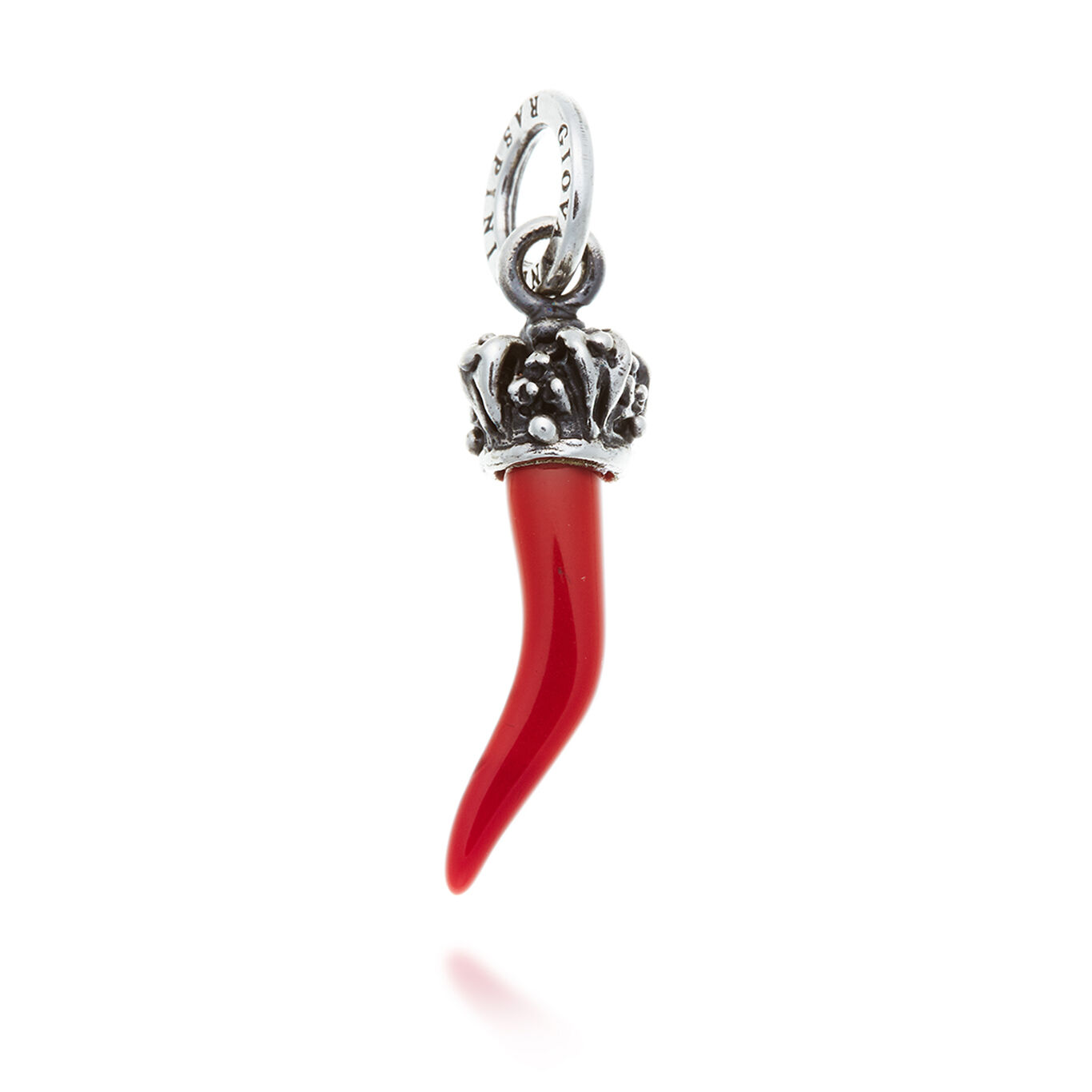 Charms Giovanni Raspini Charm "Corno Rosso Corona"