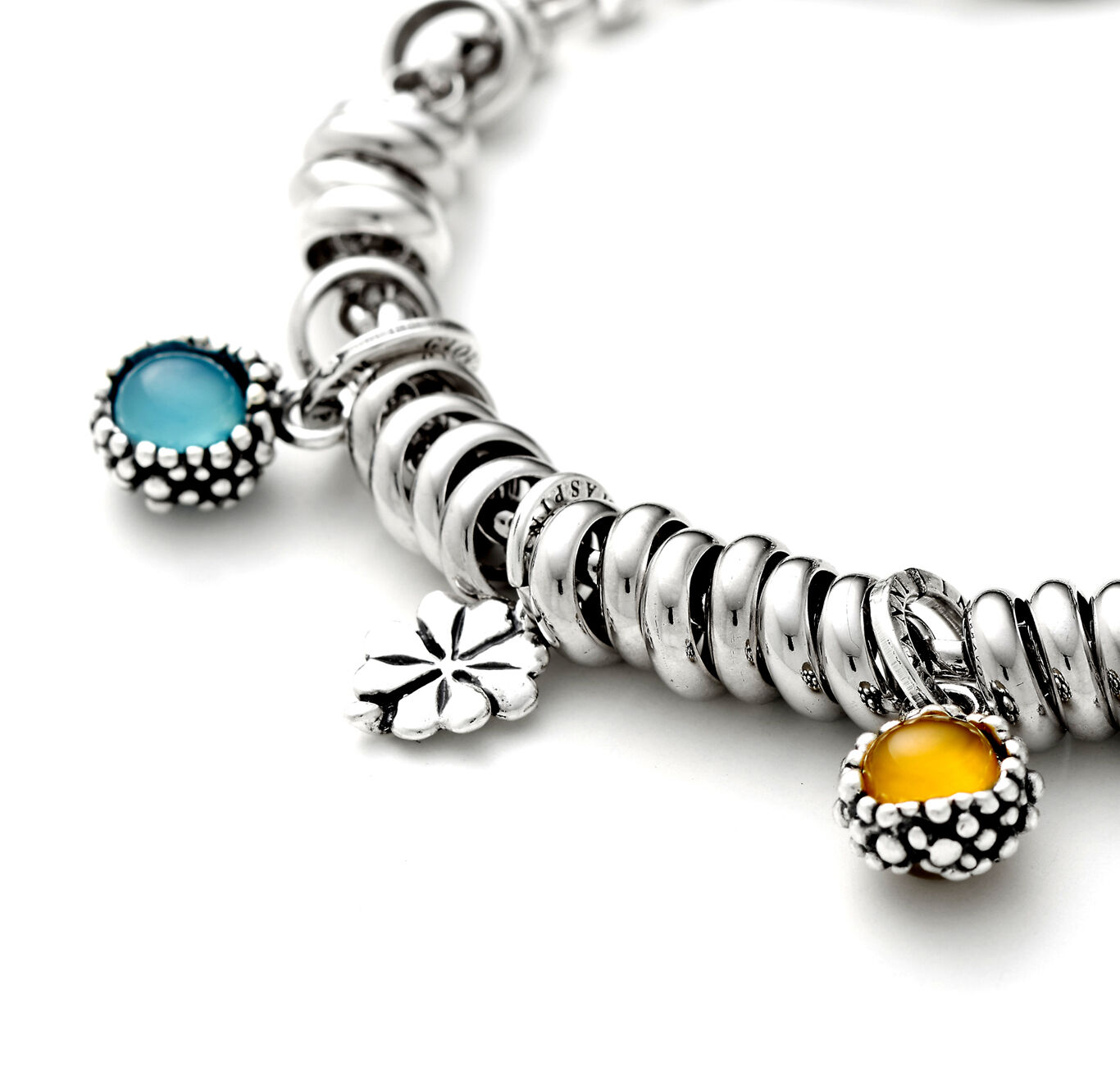 Charms Giovanni Raspini Charm Agata Blu Perlage