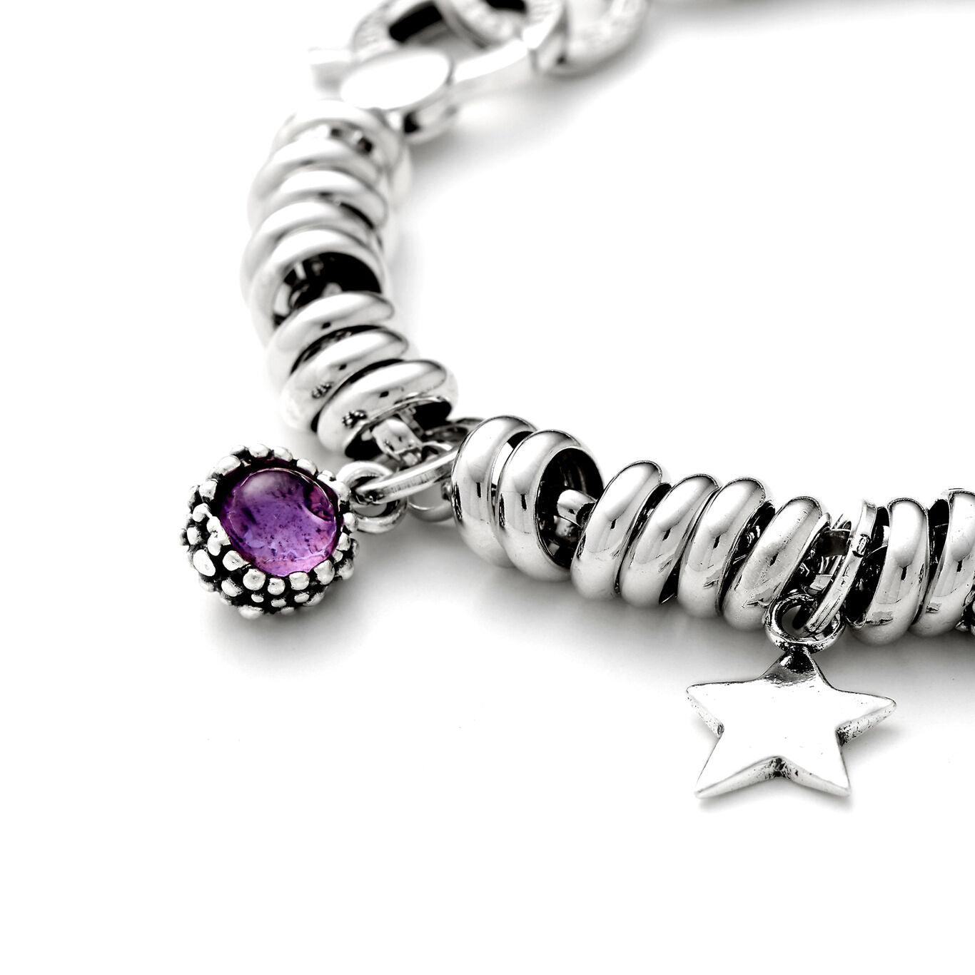 Charms Giovanni Raspini Charm Ametista Perlage