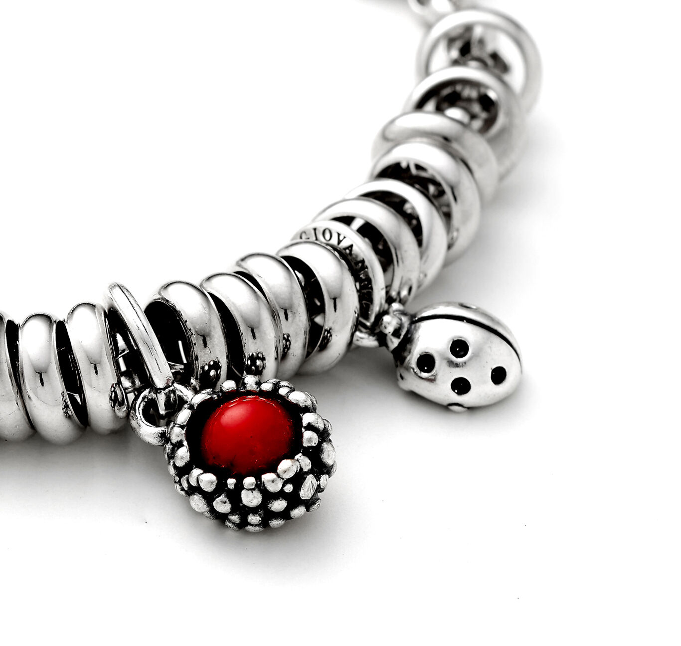 Charms Giovanni Raspini Charm Coral Perlage
