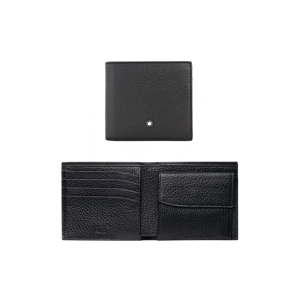 Portafogli Montblanc Meisterstuck Soft Grain Portafoglio Orizzontale 6 Scomparti