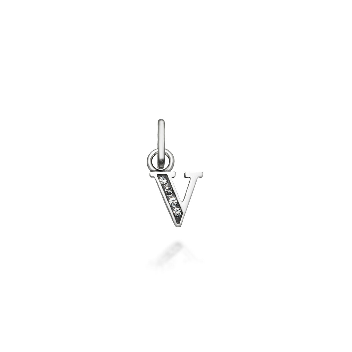 Charms Giovanni Raspini Charm Mini Lettera V Crystal