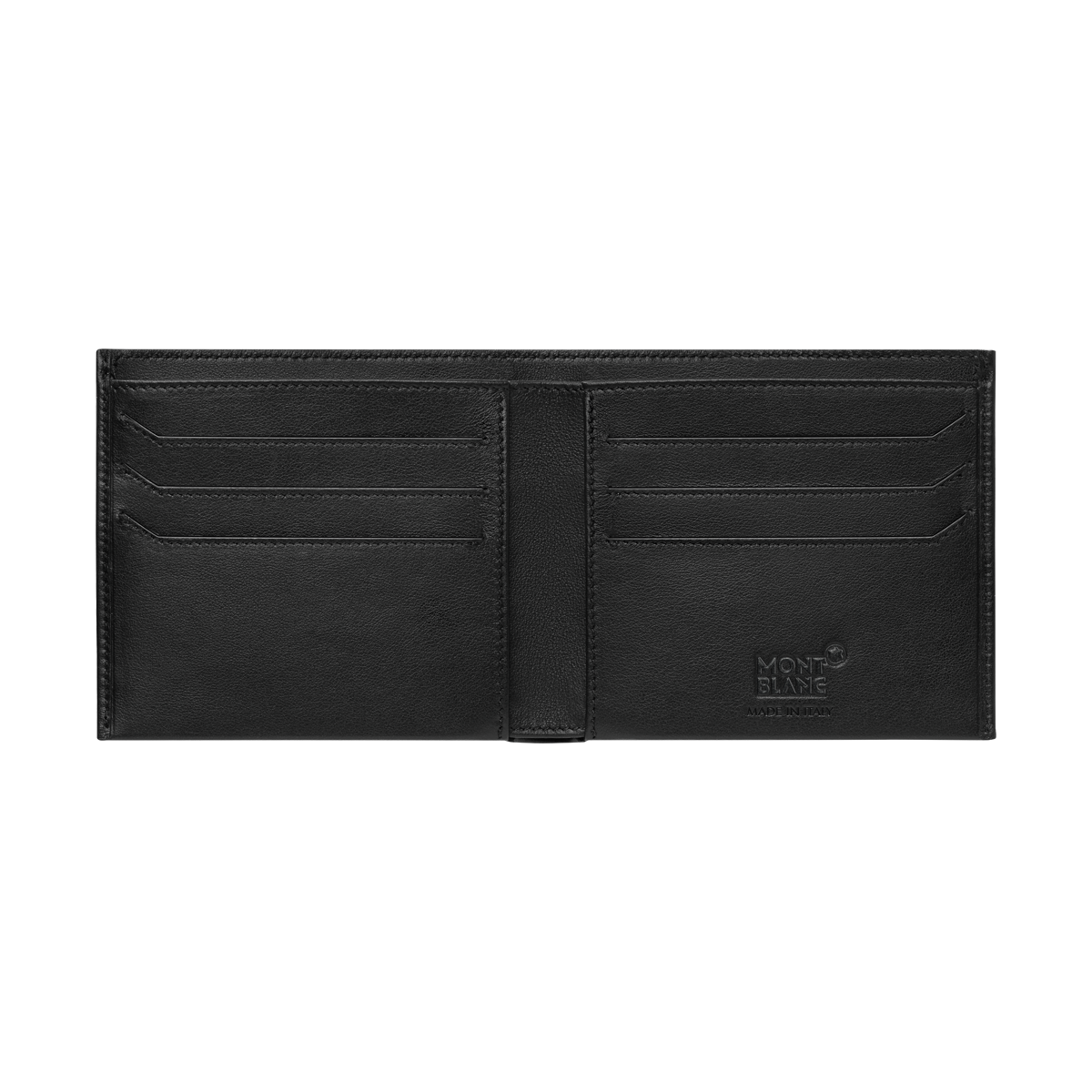 Portafogli Montblanc My Portafoglio 6 Scomparti Pelle Nera