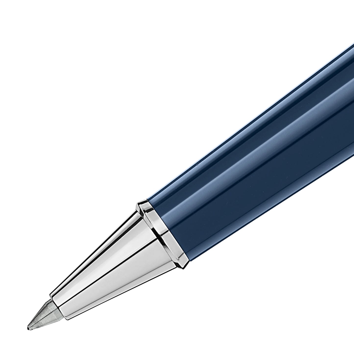 Penna Roller Montblanc Meisterstuck Around The World In 80 Days Resina Blu