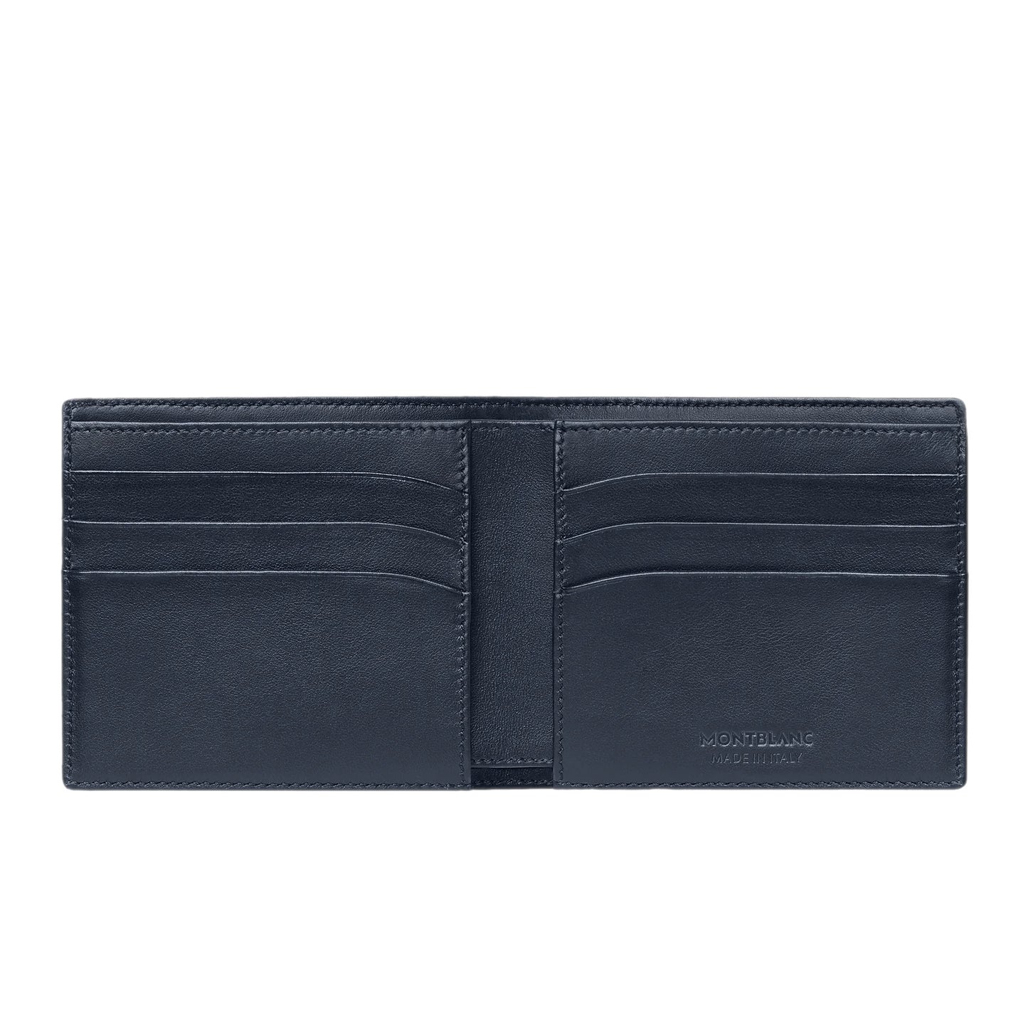 Portafogli Montblanc Meisterstuck Soft Grain Portafoglio Pelle Blu