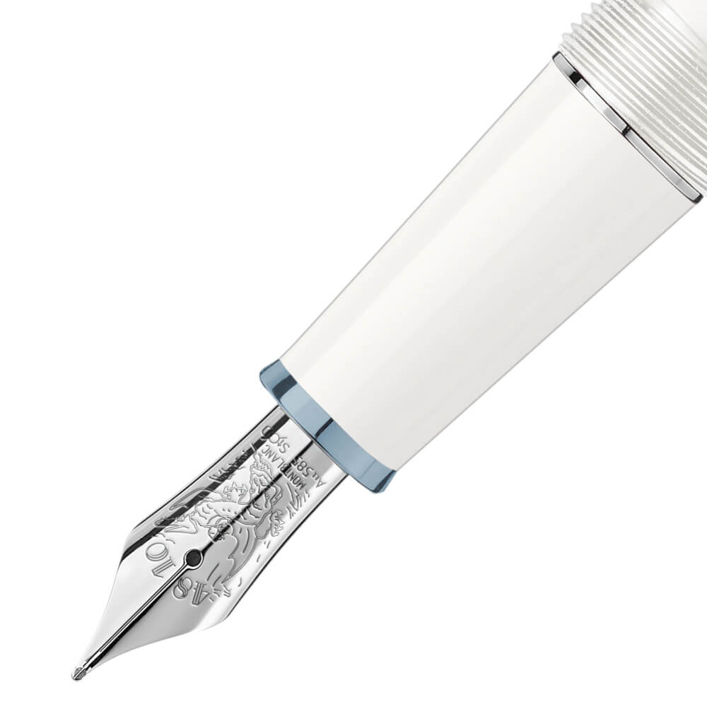 Penna Stilografica Montblanc Glacier White