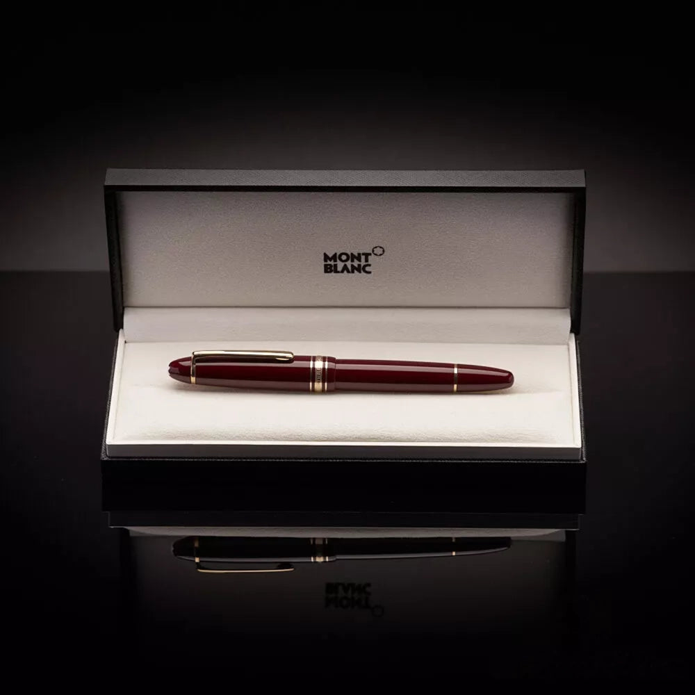 Penna Stilografica Montblanc Meisterstuck LeGrand 146 EV Stilografica Bordeaux