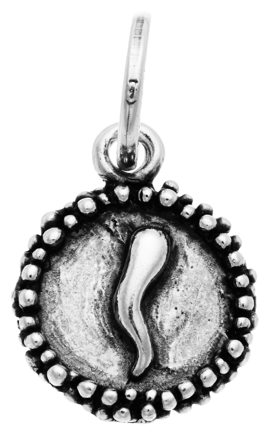 Charm Giovanni Raspini Perlage Cornino Argento 925