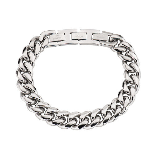 Bracciale Uomo Amen Maglia Groumette Acciaio