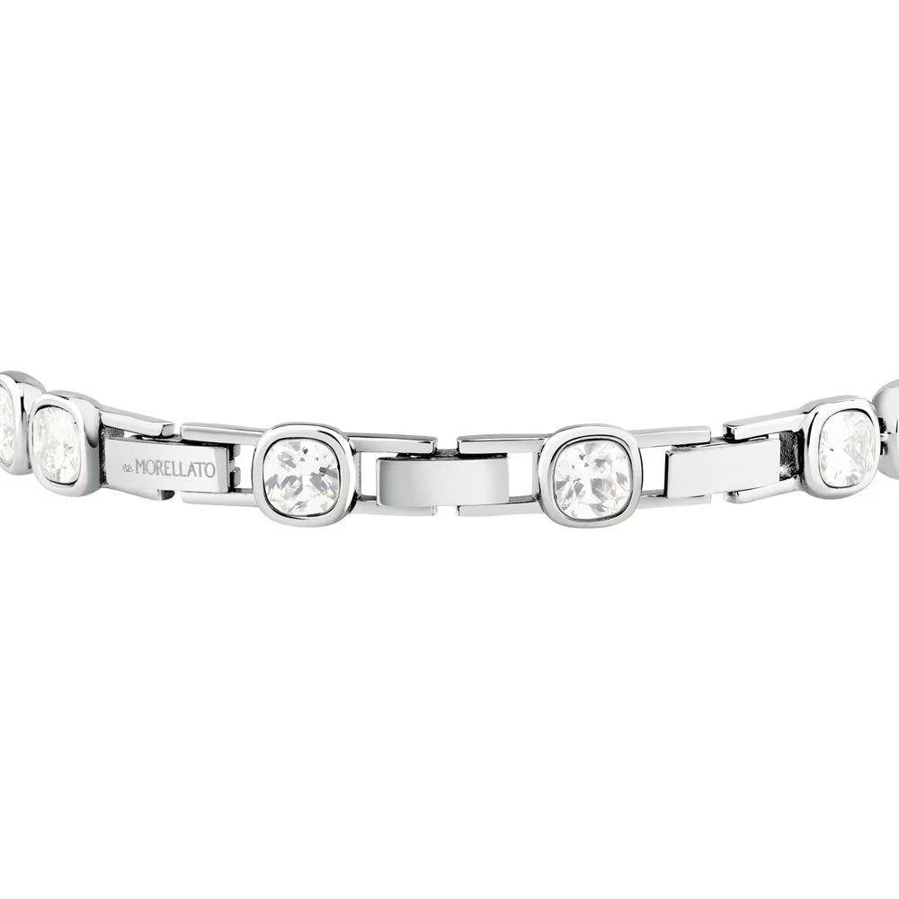 Bracciale Tennis Morellato Cristalli Acciaio