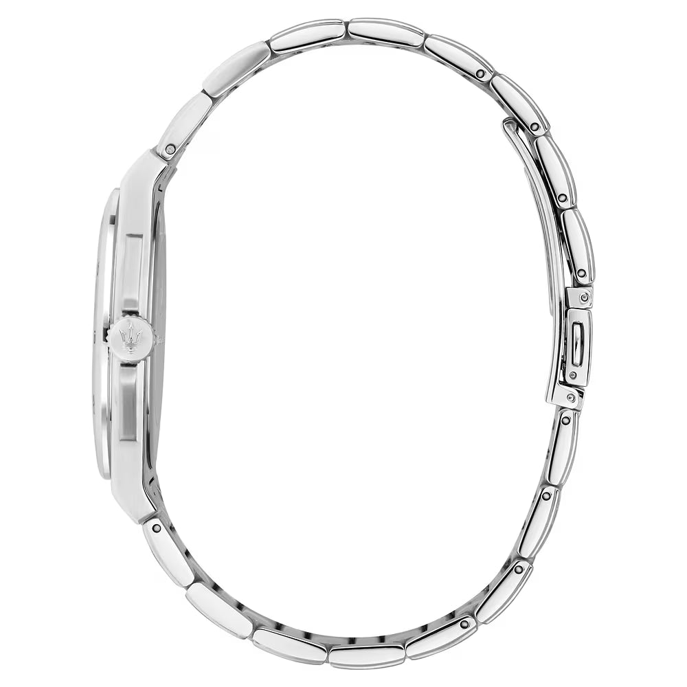 Orologio Maserati Velocità Slim 40 mm Acciaio Braccialato Quadrante Silver