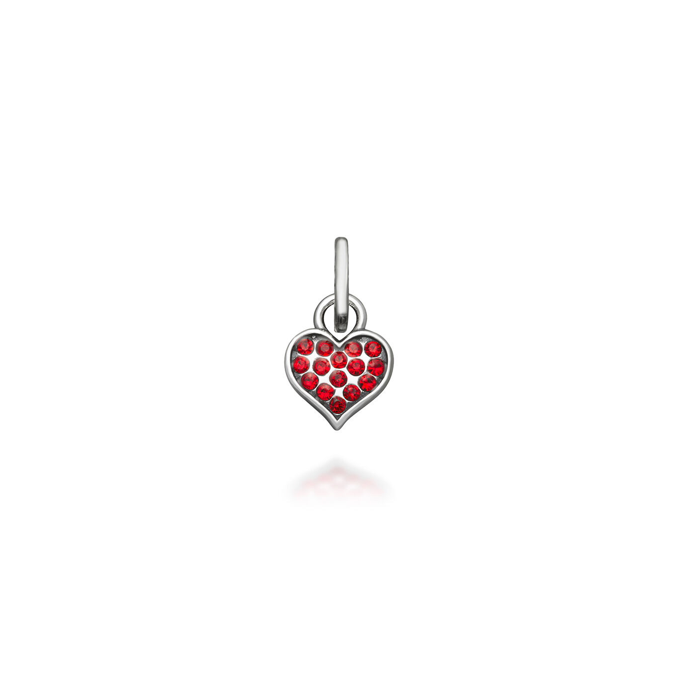 Charms Giovanni Raspini Charm Mini Cuore Crystal Rosso