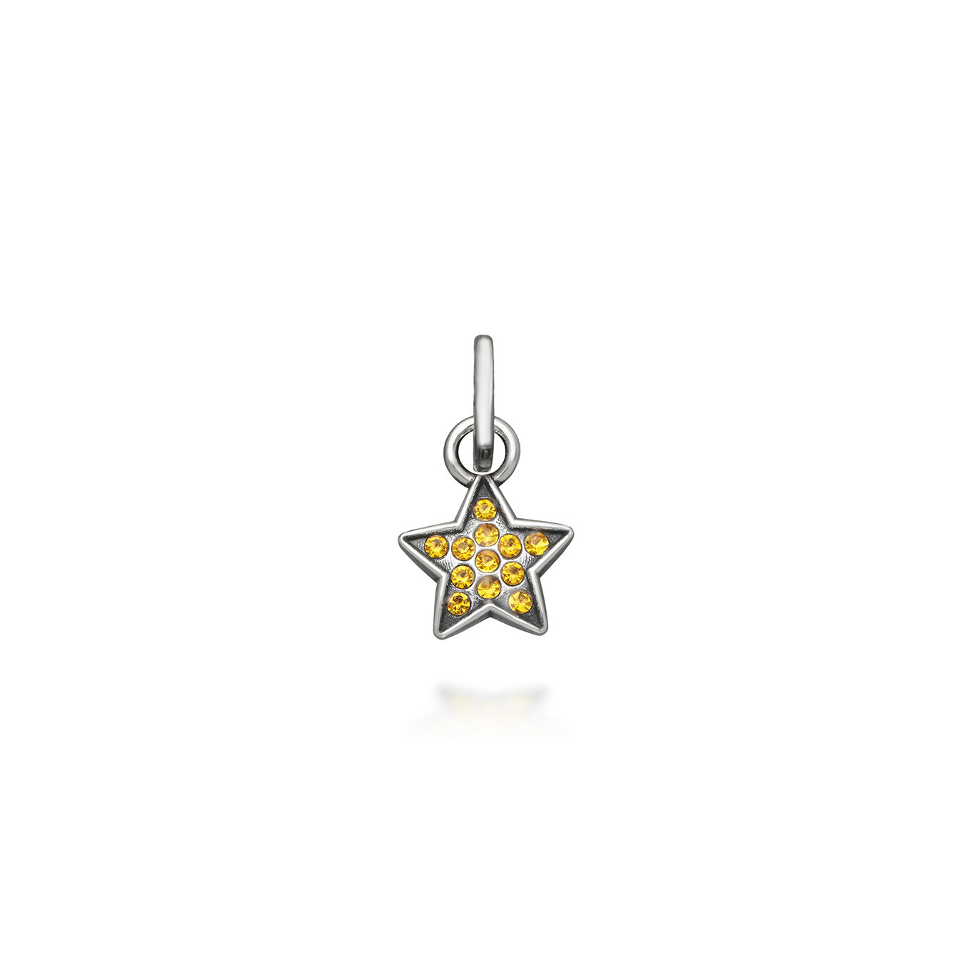 Charms Giovanni Raspini Charm Mini Stella Crystal Giallo