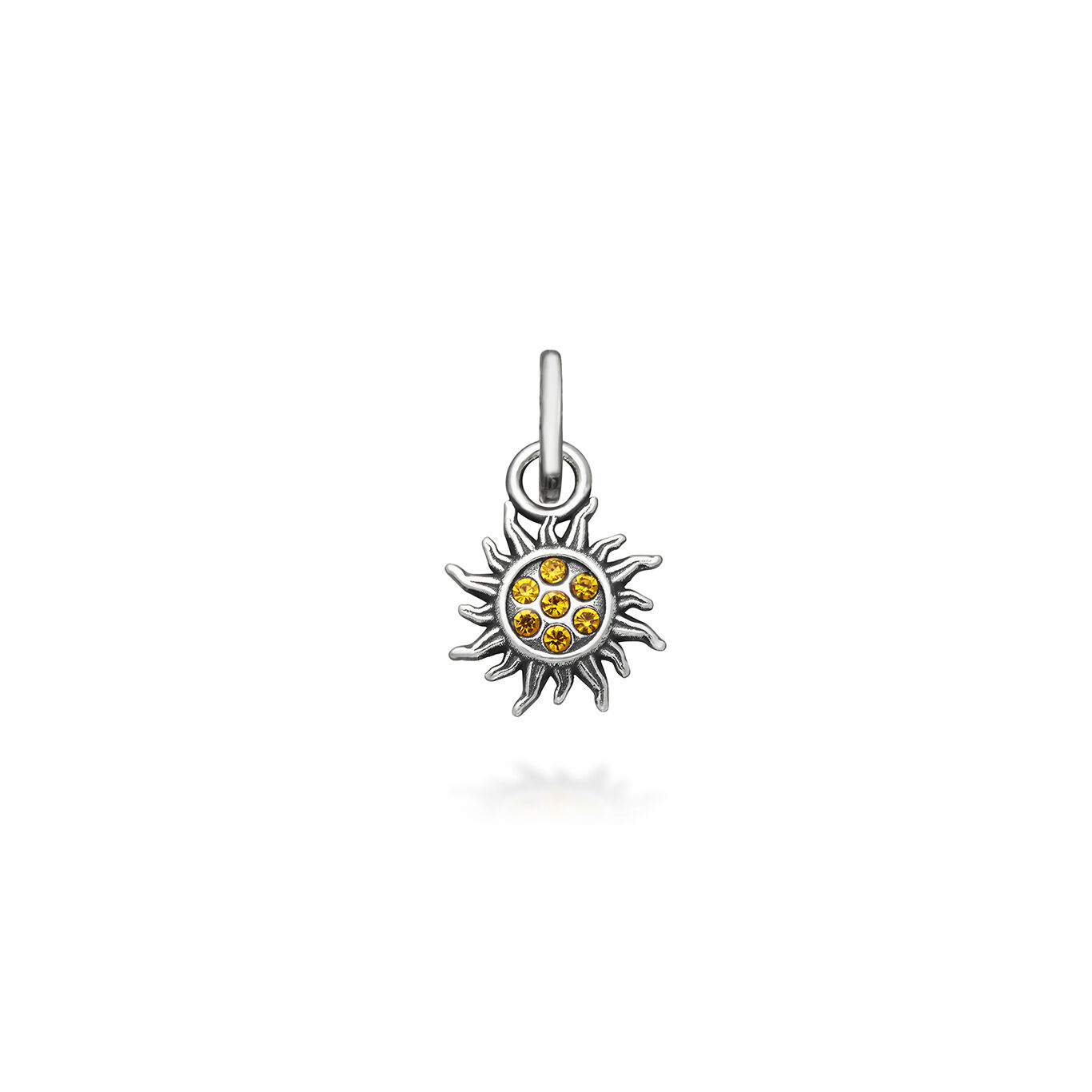 Charms Giovanni Raspini Charm Mini Sole Crystal Giallo
