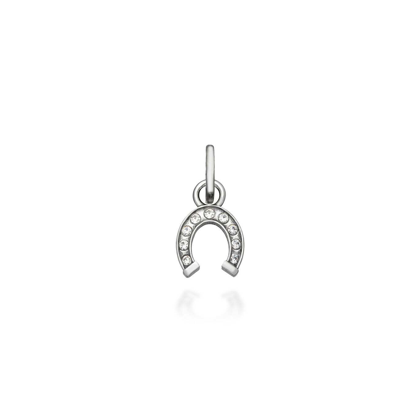 Charms Giovanni Raspini Charm Mini Ferro Di Cavallo Crystal