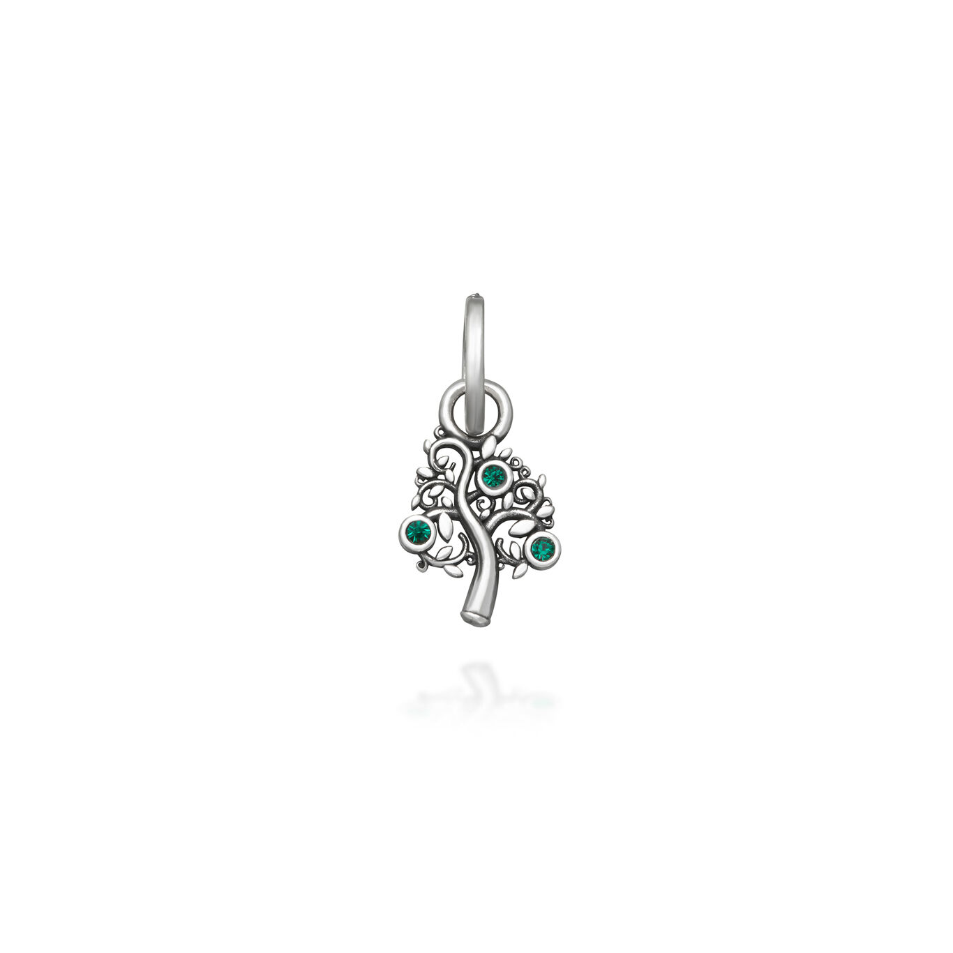 Charms Giovanni Raspini Charm Mini Albero Della Vita Crystal Verde