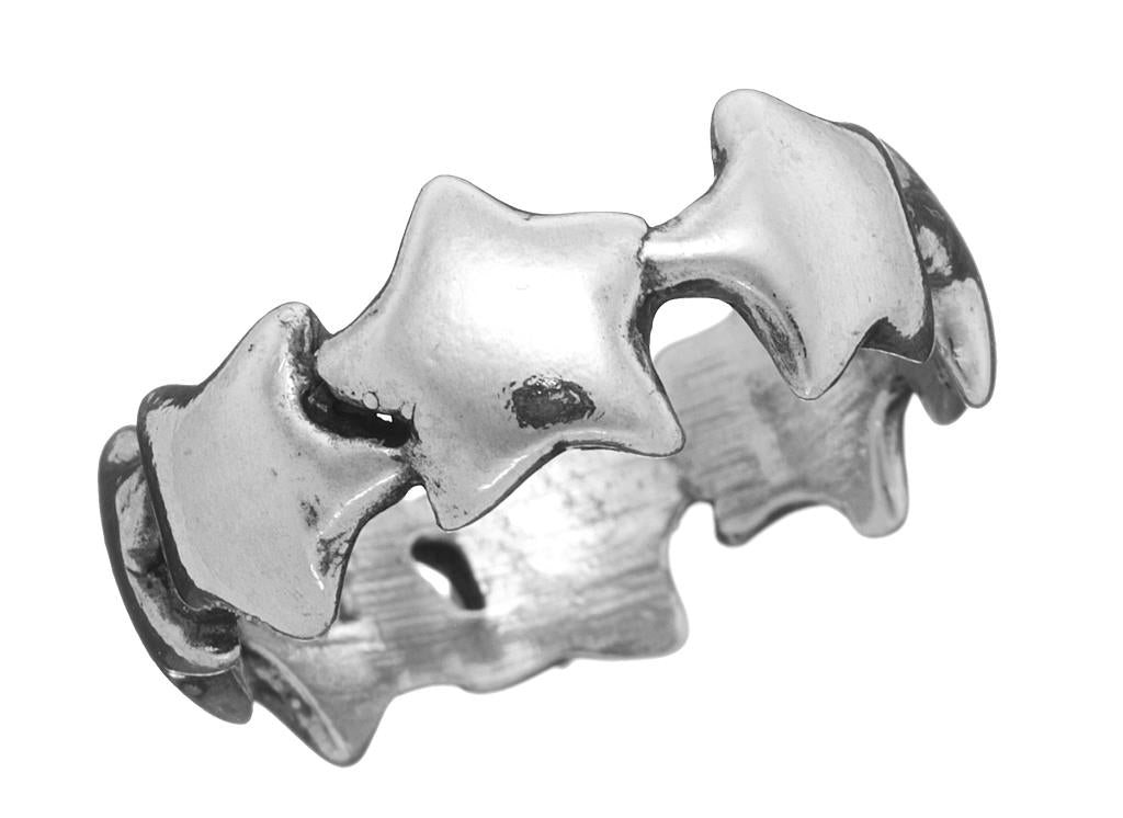 Anello Fascia Giovanni Raspini Corone, Monete & Cuori Stelline - Misura 14