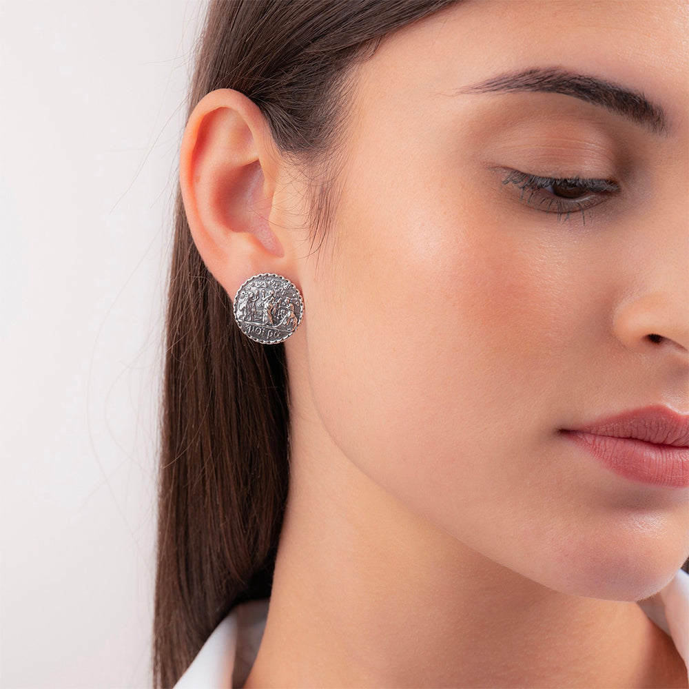 Orecchini Lobo Gerardo Sacco Moire Tre Moire