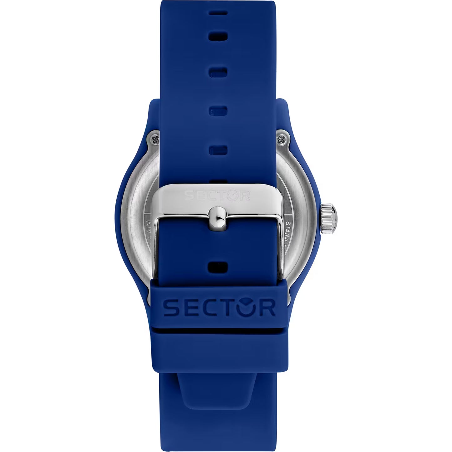 Orologio Sector H2O 41 Mm Policarbonato Cinturino Gomma Blu