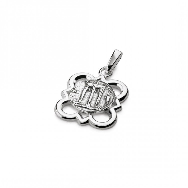 Pendente Gerardo Sacco Classici Ciondolo in Argento Moneta Statere