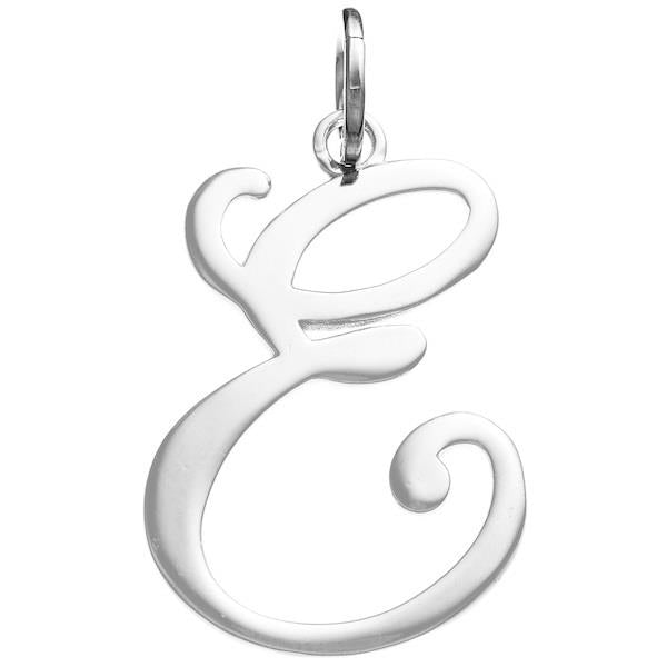 Charm Giovanni Raspini Lettera E Juliet Media Argento 925