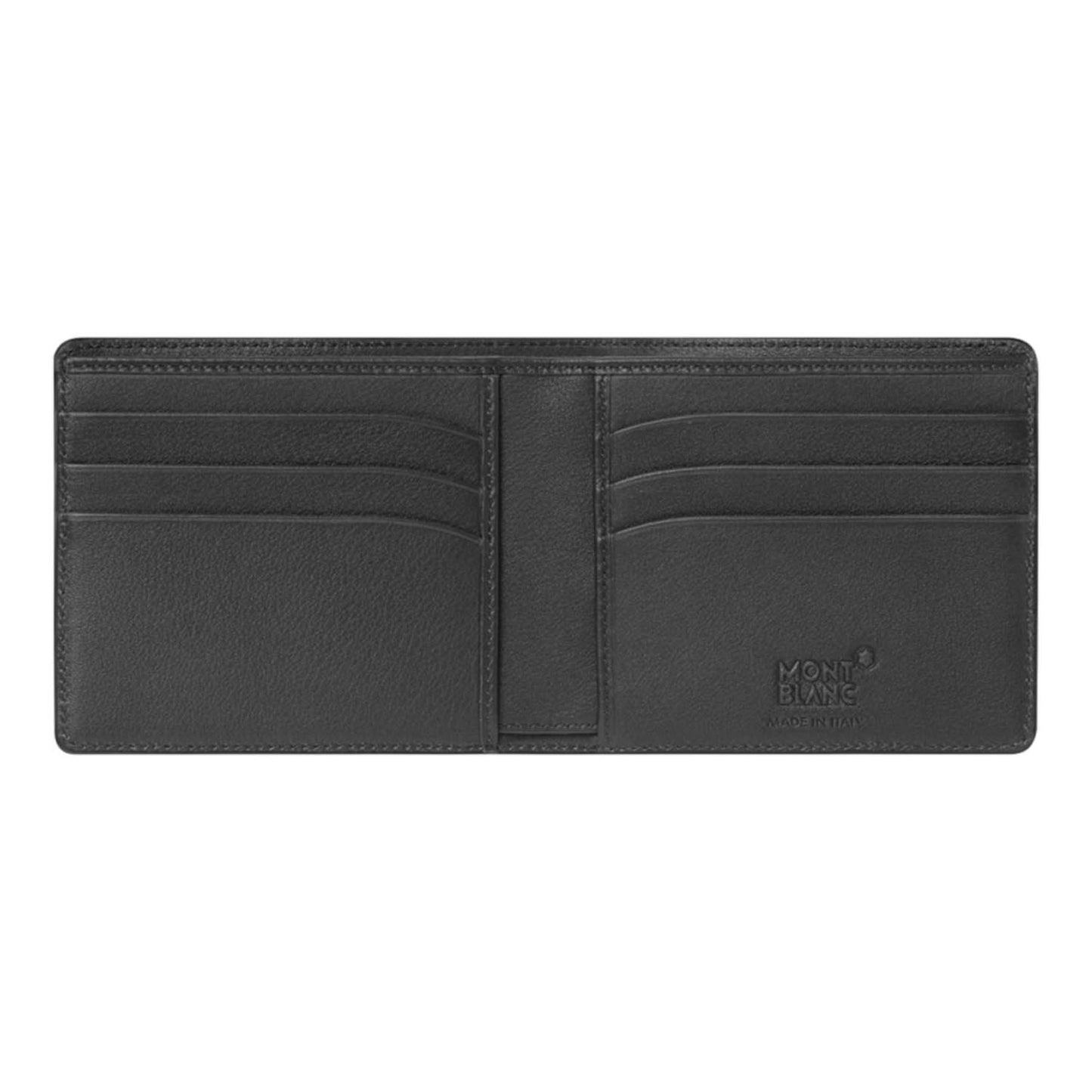 Portafogli Montblanc Meisterstuck Sfumato Portafoglio 6 Scomparti Pelle Grigia