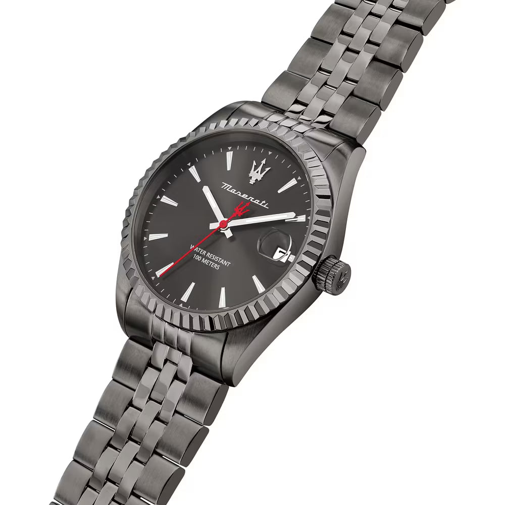Orologio Maserati Competizione 41 Mm Pvd Nero Braccialato