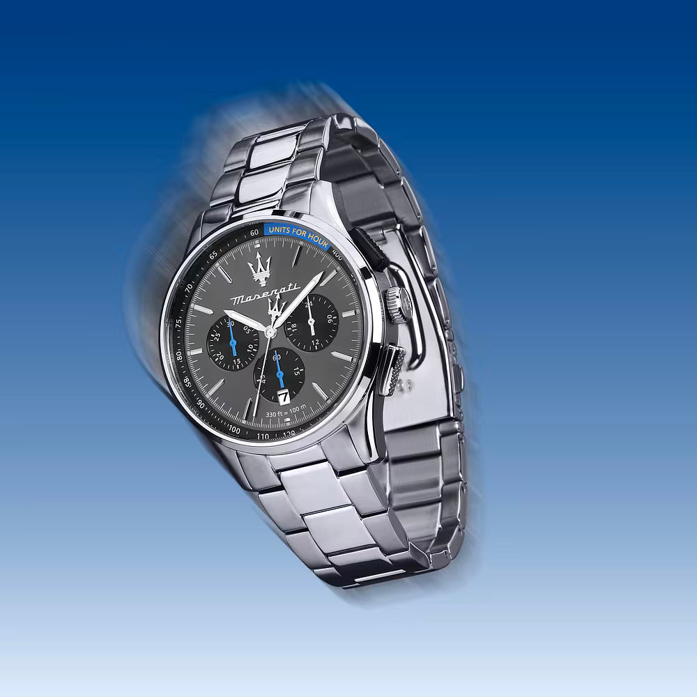 Orologio Maserati Sorpasso 42 Mm Chrono Acciaio Bicolore Braccialato