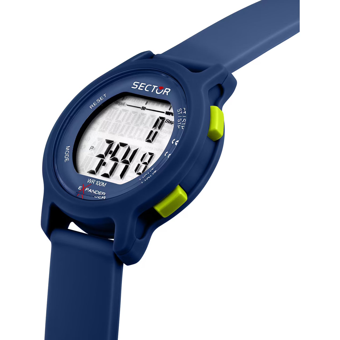 Orologio Sector Ex-27 Digitale 43 mm Policarbonato Blu
