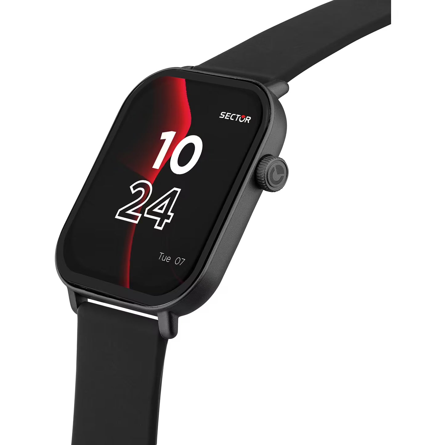 Orologio Smartwatch Sector S-07 Smart Digital Cinturino Silicone Nero