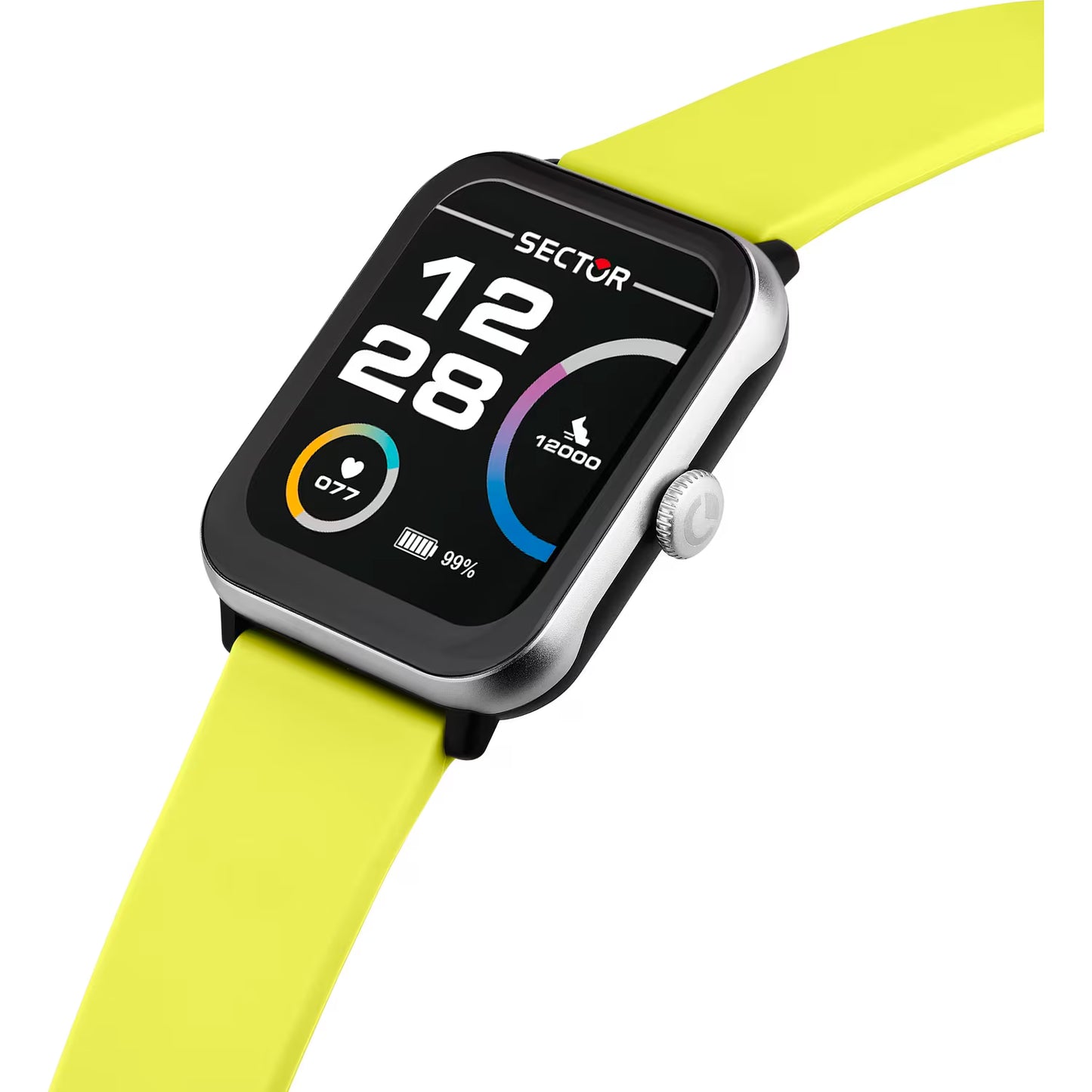 Orologio Smartwatch Sector S-08 Smart Digital Cinturino Silicone Verde