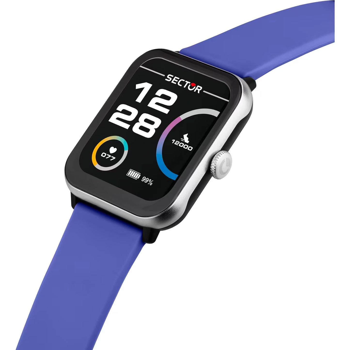 Orologio Smartwatch Sector S-08 Smart Digital Cinturino Silicone Pervinca