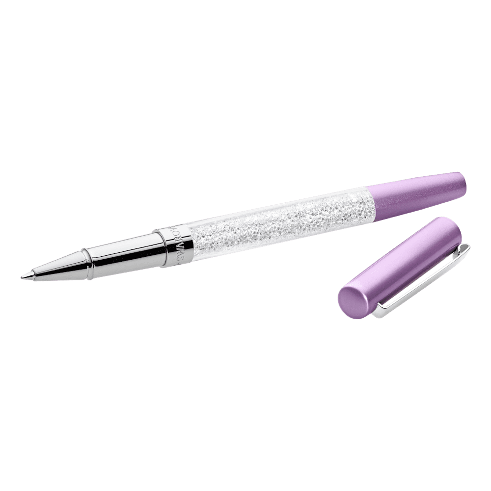 Penna a Sfera Swarovski Crystalline Stardust Lilla