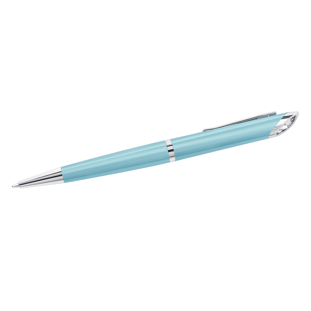 Penna Roller Swarovski Crystal Starlight Per Agenda Light Blue