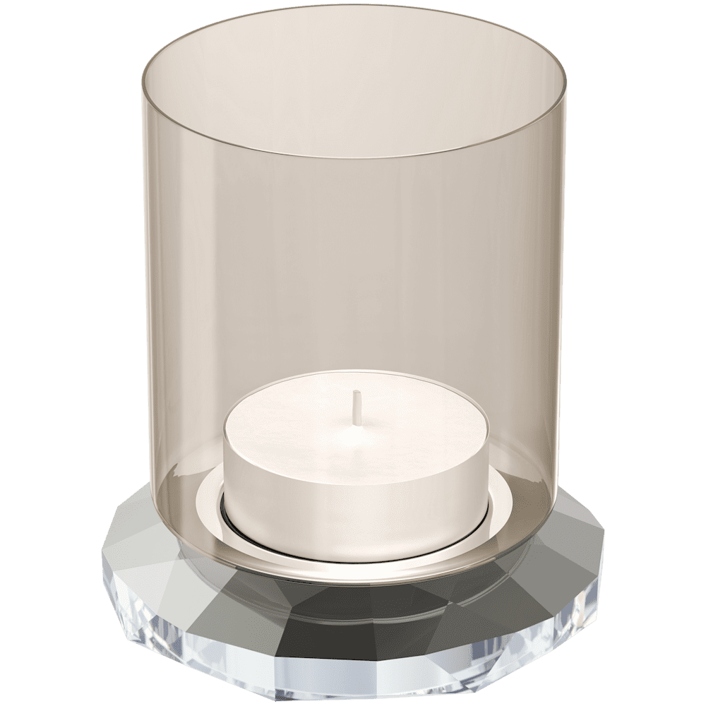 Portacandele Swarovski Allure Tea Light Silver